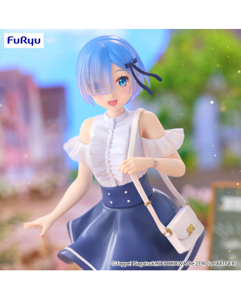 RE ZERO - Rem "Date Plan" - Statue Trio-Try-It 21cm