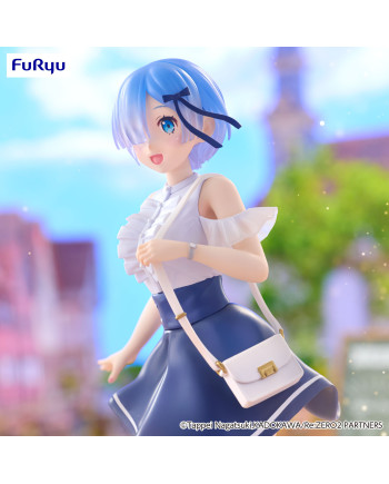 RE ZERO - Rem "Date Plan" - Statue Trio-Try-It 21cm