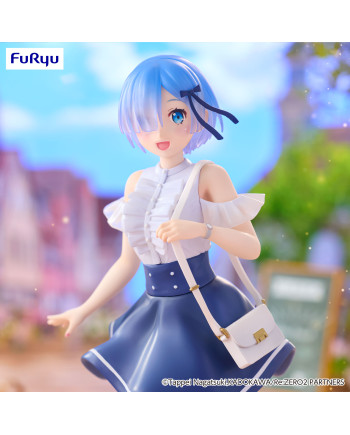 RE ZERO - Rem "Date Plan" - Statue Trio-Try-It 21cm