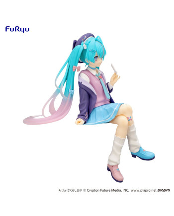 HATSUNE MIKU - Love Blazer Navy Color - Statue Noodle Stopper 14cm