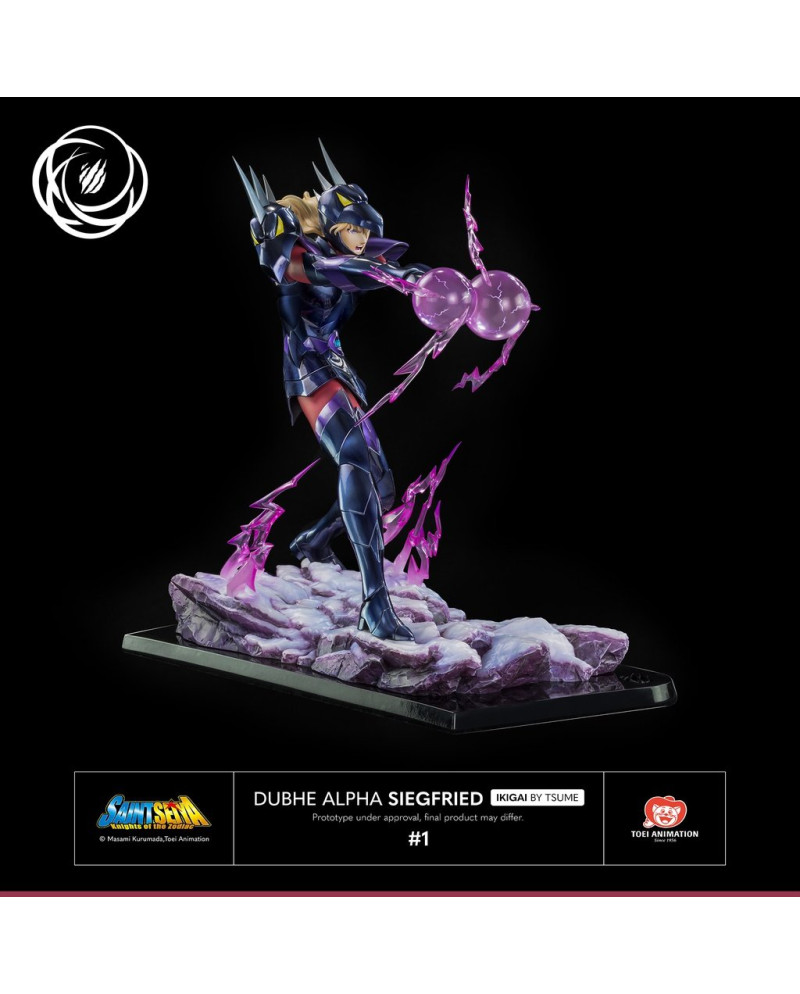 SAINT SEIYA - Dubhe Alpha Siegfried - Statue Résine By Tsume 35cm