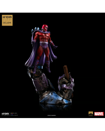 MARVEL-Magneto vs Sentinel-Statue Del. Art Scale 1/10 37cm "2023 CCXP"