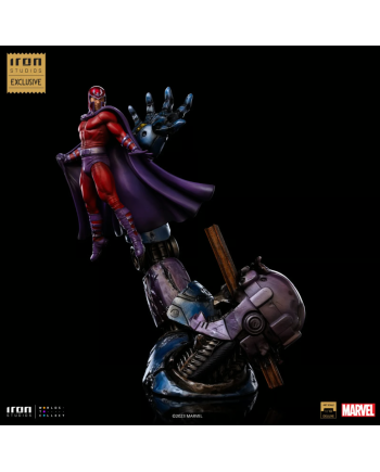 MARVEL-Magneto vs Sentinel-Statue Del. Art Scale 1/10 37cm "2023 CCXP"