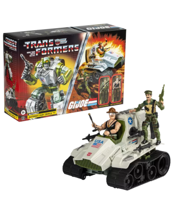TRANSFORMERS X G.I. JOE - Kup Triple - Figure Collaborative 23cm