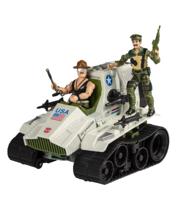 TRANSFORMERS X G.I. JOE - Kup Triple - Figure Collaborative 23cm