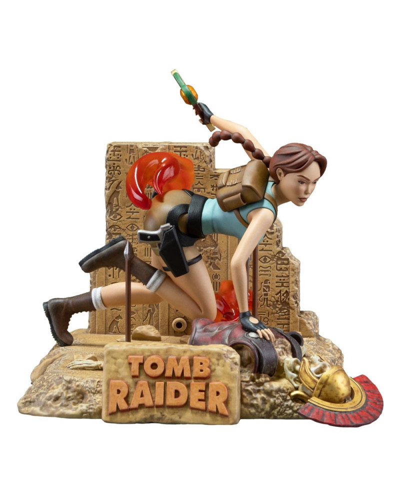 TOMB RAIDER 1996 - Lara Croft "Classic Era" - Statue 17cm