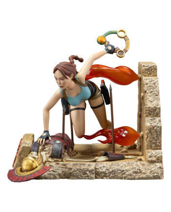TOMB RAIDER 1996 - Lara Croft "Classic Era" - Statue 17cm