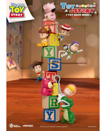 TOY STORY - Toy Brick Series - 8 Mini Egg Attack Figure Set 7cm