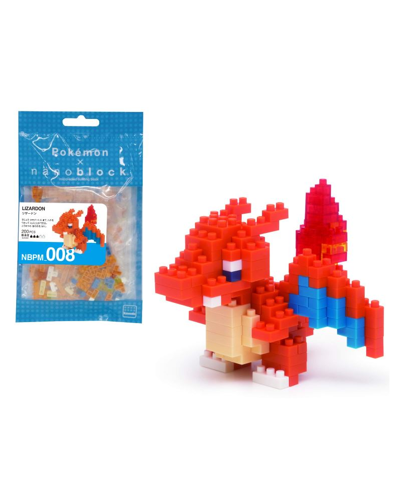 POKEMON - Charizard - Figure Nanoblock 10cm