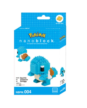 POKEMON - Squirtle - Figure Nanoblock 10cm