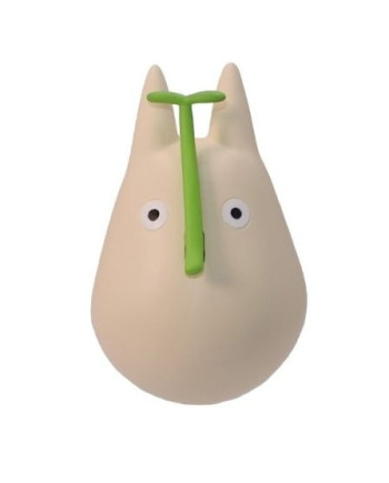 MY NEIGHBOR TOTORO - White Totoro with leaf - Figure Culbuto 4.9cm