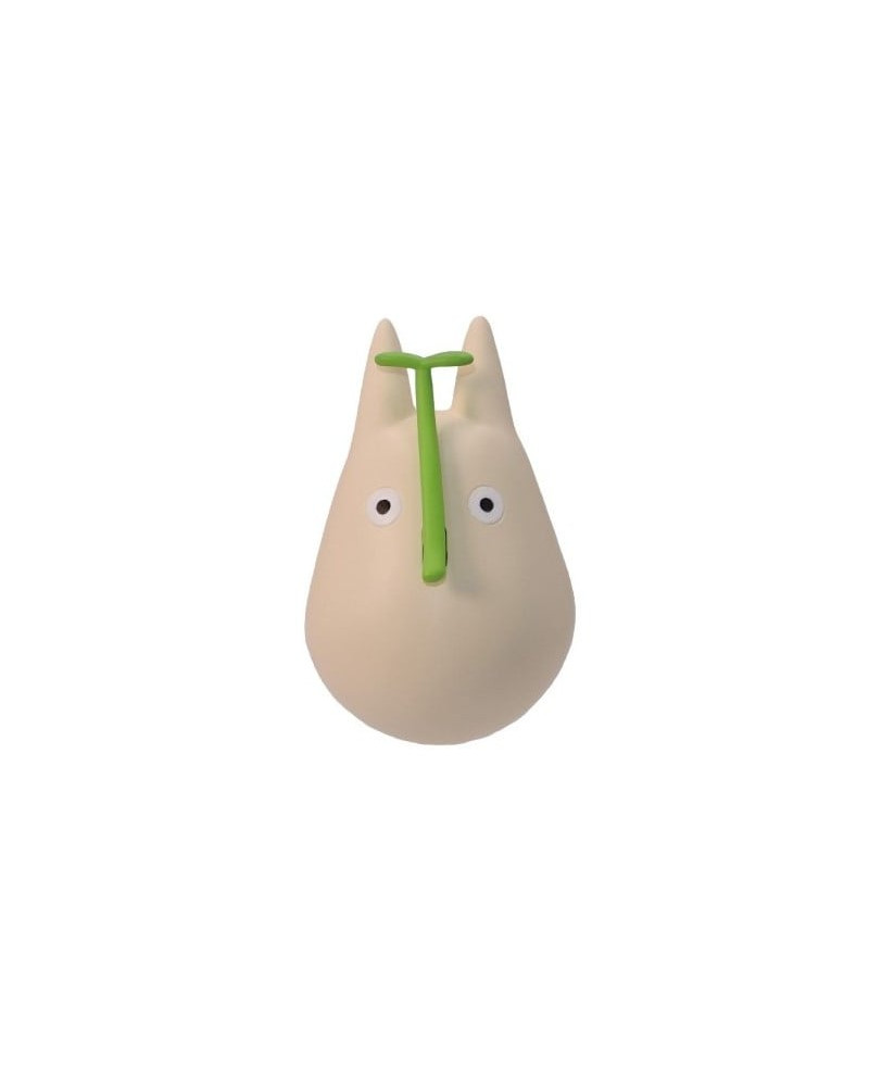 MY NEIGHBOR TOTORO - White Totoro with leaf - Figure Culbuto 4.9cm