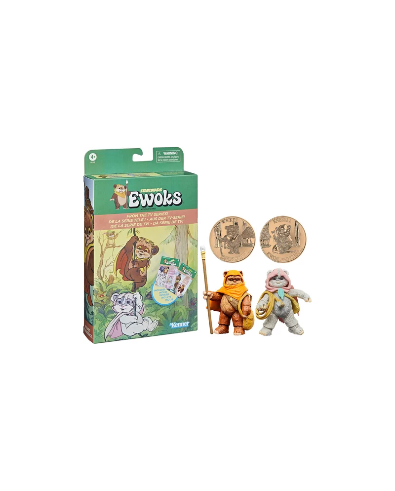STAR WARS - Wicket et Kneesa - Figure Vintage Collection 10cm