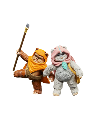 STAR WARS - Wicket et Kneesa - Figure Vintage Collection 10cm