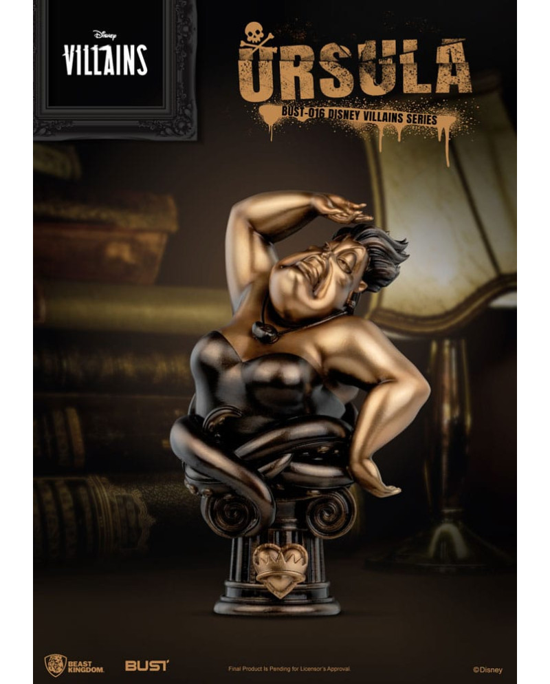 DISNEY - Ursula - Buste Villains Series PVC 16cm