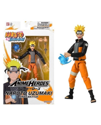 NARUTO - Naruto "Final Battle" - Figure Anime Heroes 17cm