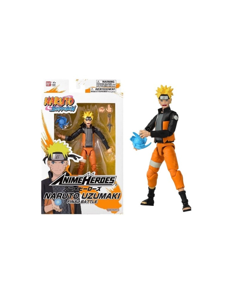 NARUTO - Naruto "Final Battle" - Figure Anime Heroes 17cm