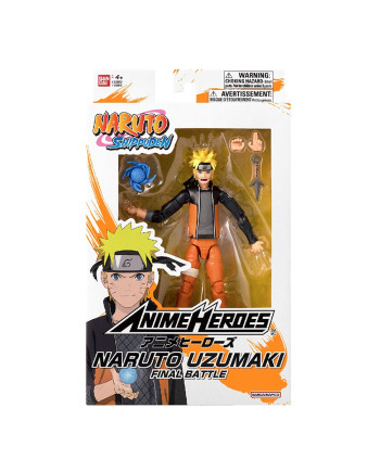 NARUTO - Naruto "Final Battle" - Figure Anime Heroes 17cm