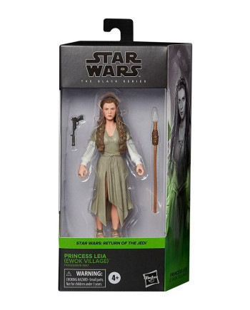 STAR WARS - Princess Leia "Ewok Village" - Figure Black Series 15cm