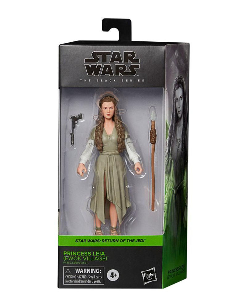 STAR WARS - Princess Leia "Ewok Village" - Figure Black Series 15cm