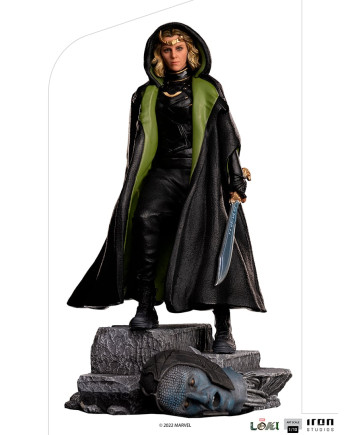 LOKI - Sylvie Variant - Statue BDS Art Scale 1/10 21x12x13cm