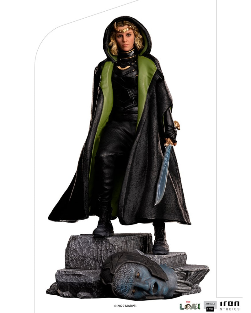 LOKI - Sylvie Variant - Statue BDS Art Scale 1/10 21x12x13cm