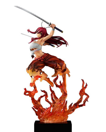 FAIRY TAIL - Erza Scarlet Samurai Ver. Kurenai - Statue OrcaToys 43cm