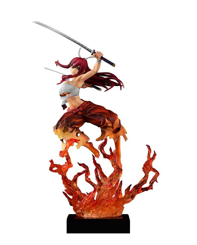 FAIRY TAIL - Erza Scarlet Samurai Ver. Kurenai - Statue OrcaToys 43cm