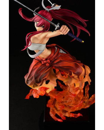 FAIRY TAIL - Erza Scarlet Samurai Ver. Kurenai - Statue OrcaToys 43cm