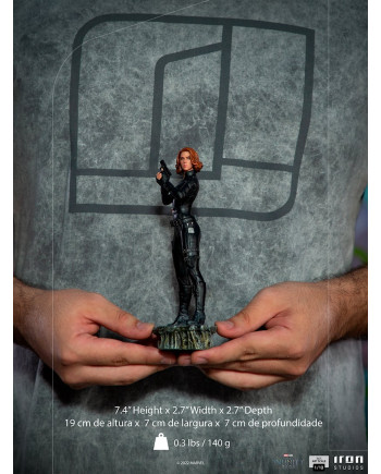 INFINITY SAGA - Black Widow battle NY - Statue BDS Art Scale 1/10 19cm