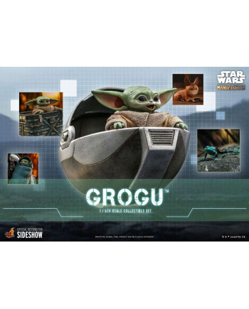 THE MANDALORIAN - Grogu - Pack of 3 Figures 1/6