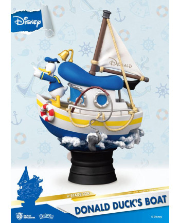DISNEY - Donald Duck's Boat - Diorama D-Stage 15cm