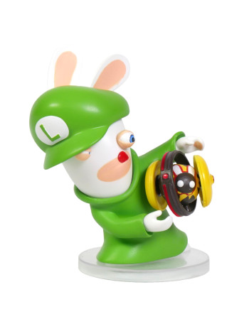 MARIO + RABBIDS KINGDOM - Figurine 3 inch Rabbit Luigi (Ubisoft)