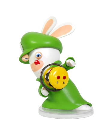 MARIO + RABBIDS KINGDOM - Figurine 3 inch Rabbit Luigi (Ubisoft)