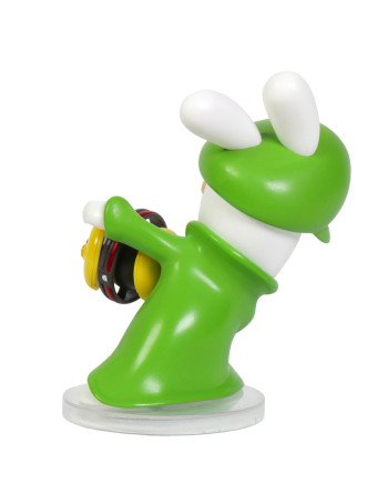 MARIO + RABBIDS KINGDOM - Figurine 3 inch Rabbit Luigi (Ubisoft)