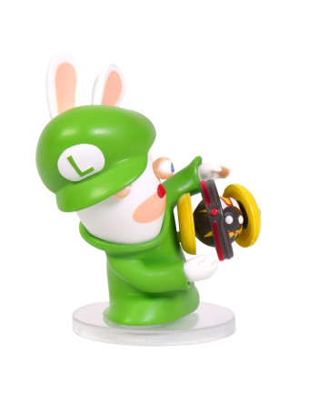 MARIO + RABBIDS KINGDOM - Figurine 3 inch Rabbit Luigi (Ubisoft)