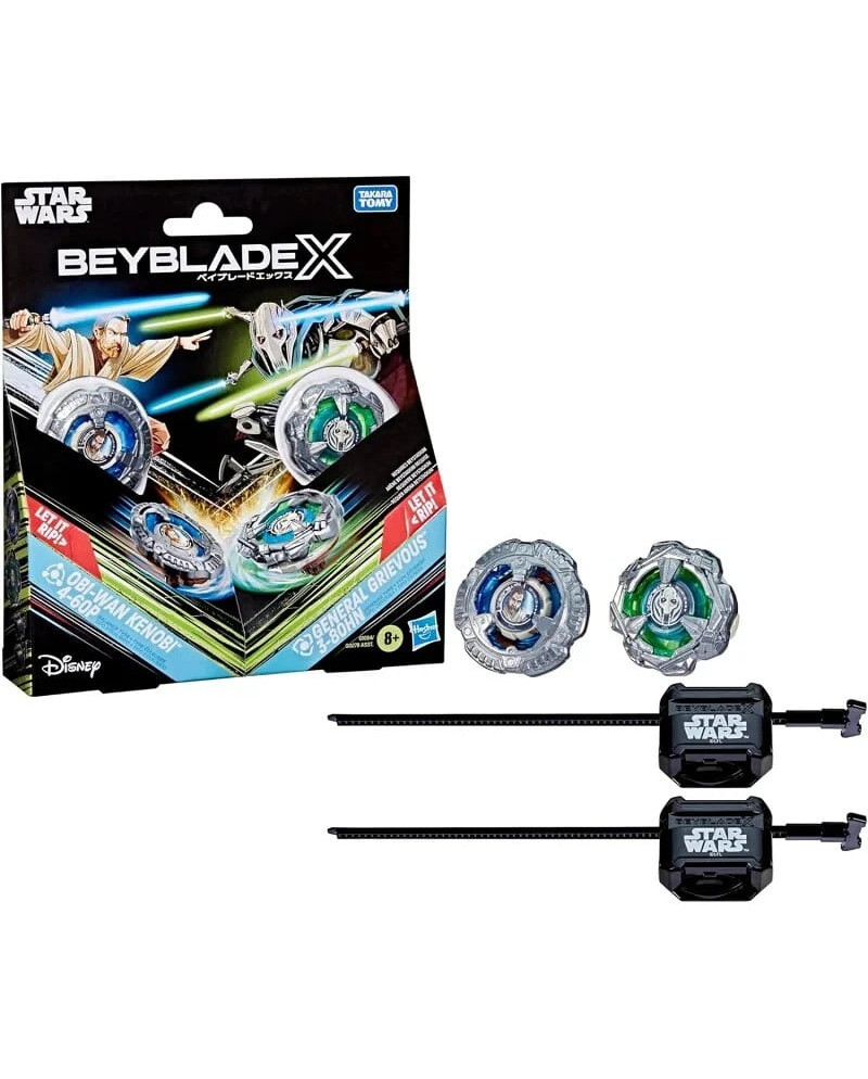BEYBLADE X - Obi-Wan Kenobi 4-60P &  General Grievous 3-80HN
