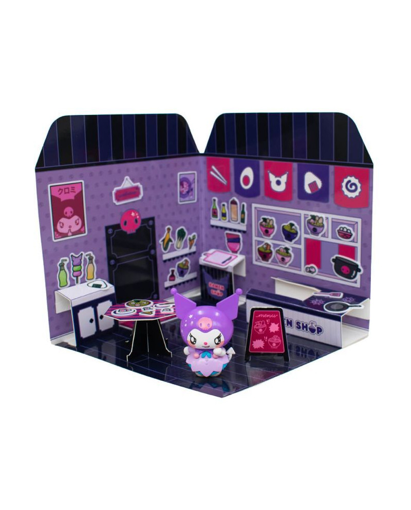 HELLO KITTY - Kuromi 6cm Sticker House Ramen Restaurant