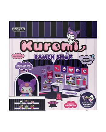 HELLO KITTY - Kuromi 6cm Sticker House Ramen Restaurant