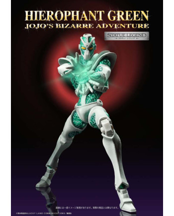 JOJO PART 3 - Hierophant - Statue Legend 16cm