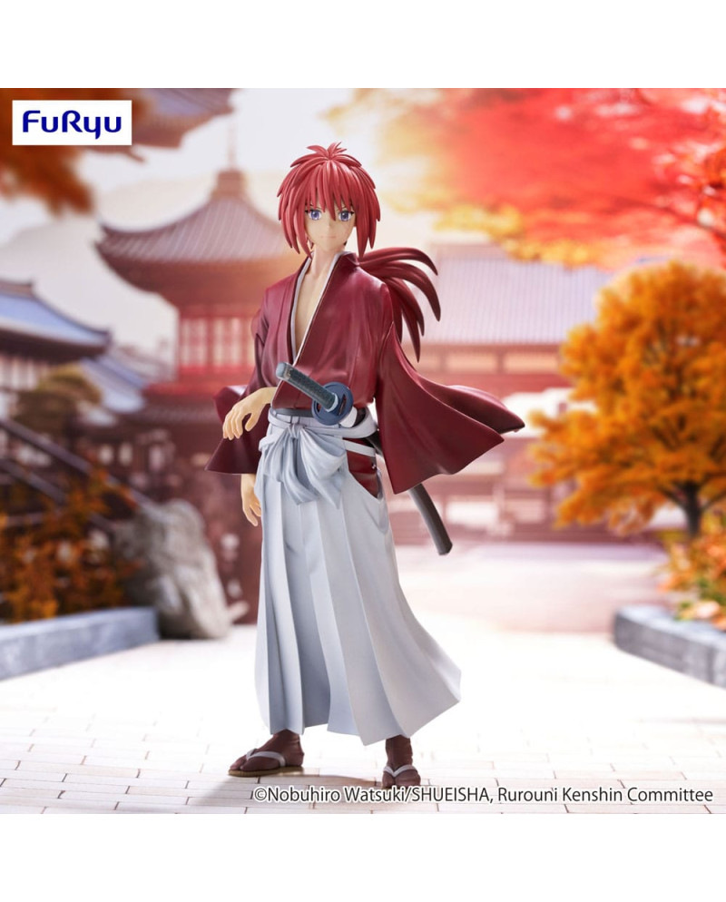 RUROUNI KENSHIN - Kenshin Himura - Statue Trio-Try-It 19cm