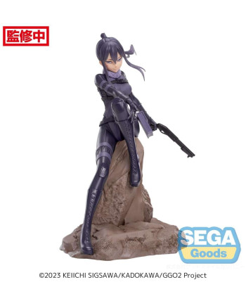 SWORD ART ONLINE GUN GALE ONLINE - Pitohui - Statue Luminasta 20cm