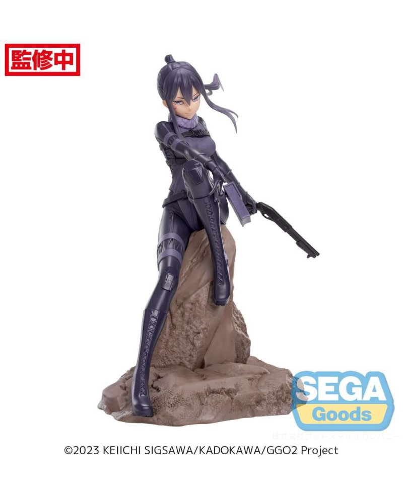 SWORD ART ONLINE GUN GALE ONLINE - Pitohui - Statue Luminasta 20cm