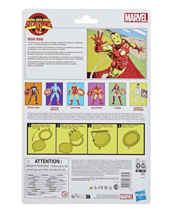MARVEL - Iron Man - Figurine Marvel Legends Series 15cm