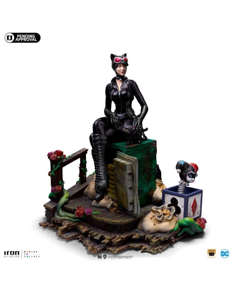 DC - Catwoman - Statue Art Scale 1/10 Deluxe 21.5cm