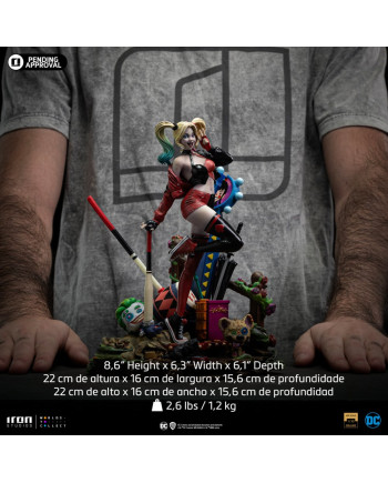 DC COMICS - Harley Quinn - Statue Art Scale 1/10 Deluxe 22cm
