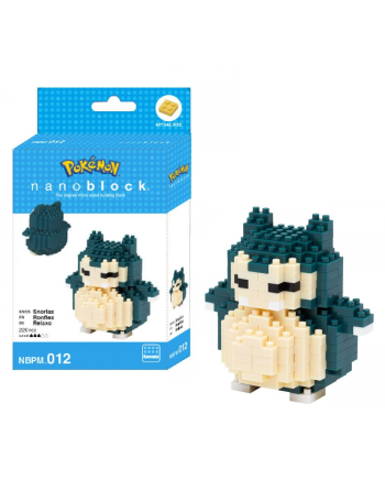POKEMON - Snorlax - Figure Nanoblock 10cm