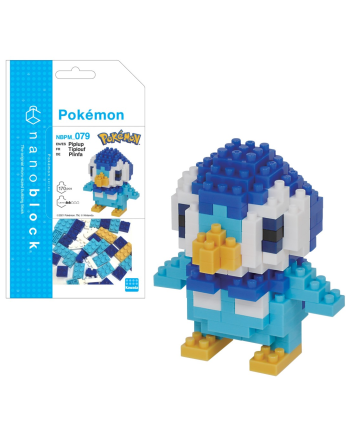 POKEMON - Piplup - Figure Nanoblock 10cm