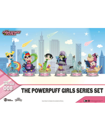 THE POWERPUFF GIRLS - Figure Mini Diorama 12cm assortment x6