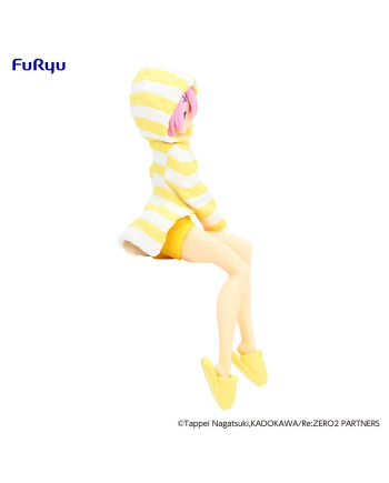 RE ZERO - Ram "Room Wear Yellow" - Statue PVC Noodle Stopper 14cm